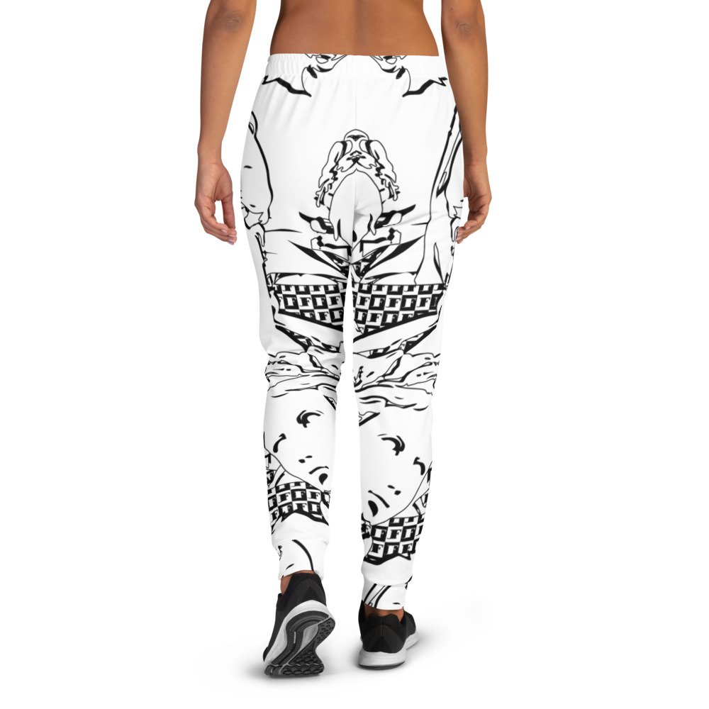 Jack Fresh Statue: Chess Luxe Joggers Back View