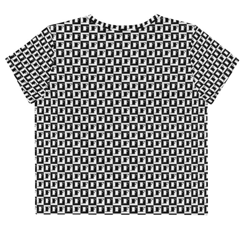 JF Statue: Chess Crop Top - Image 2