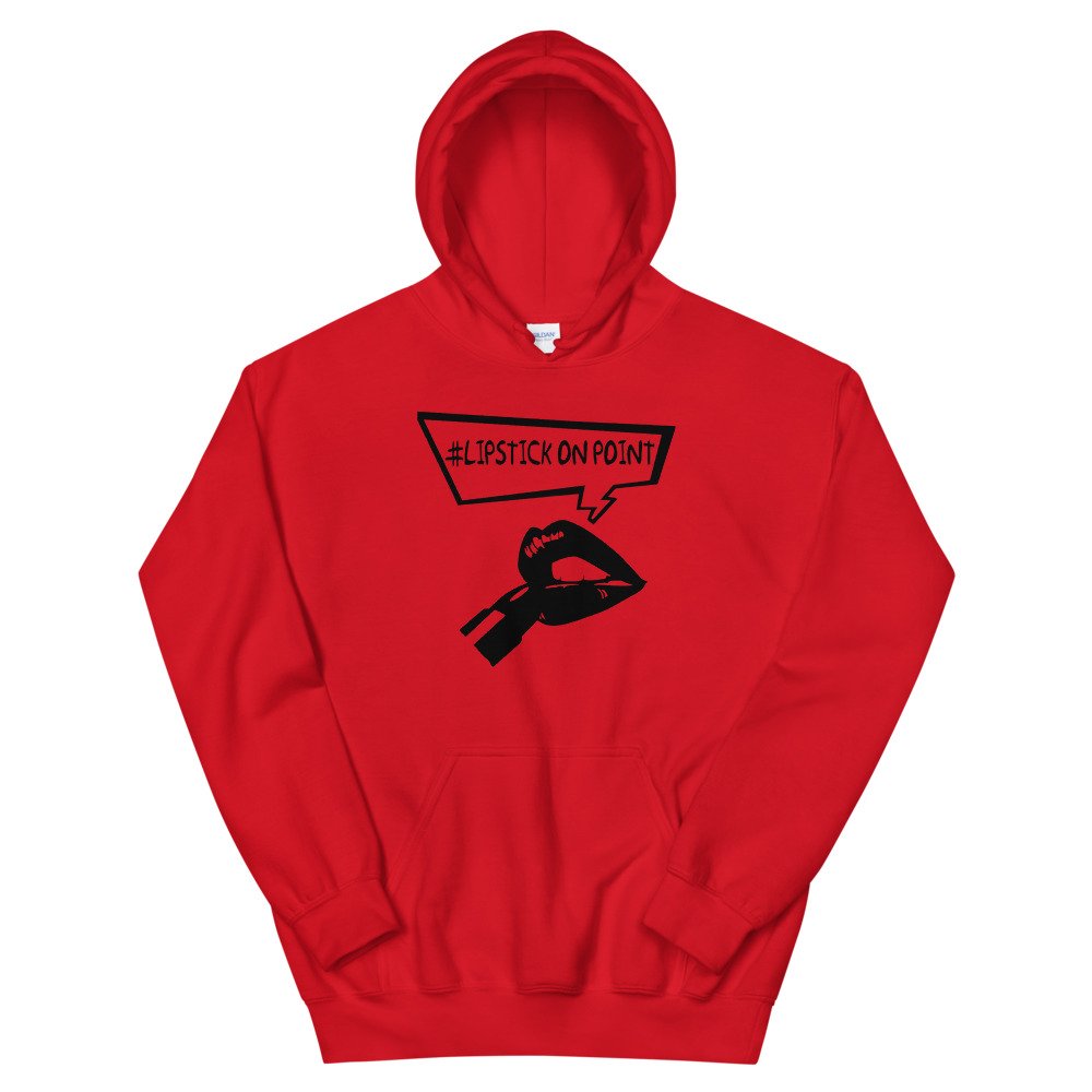 Lipstick On Point - Hoodie - Image 1