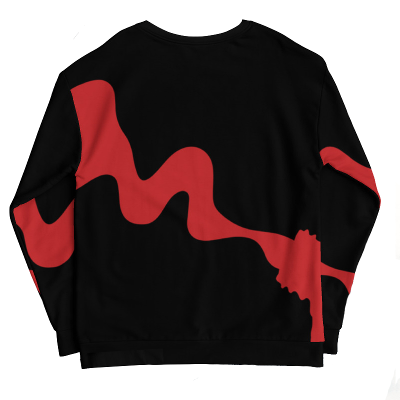 nails on point bold sweatshirt back