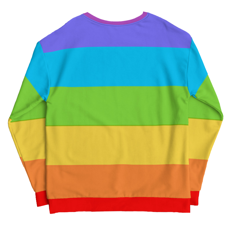 yoga babe bold sweatshirt back