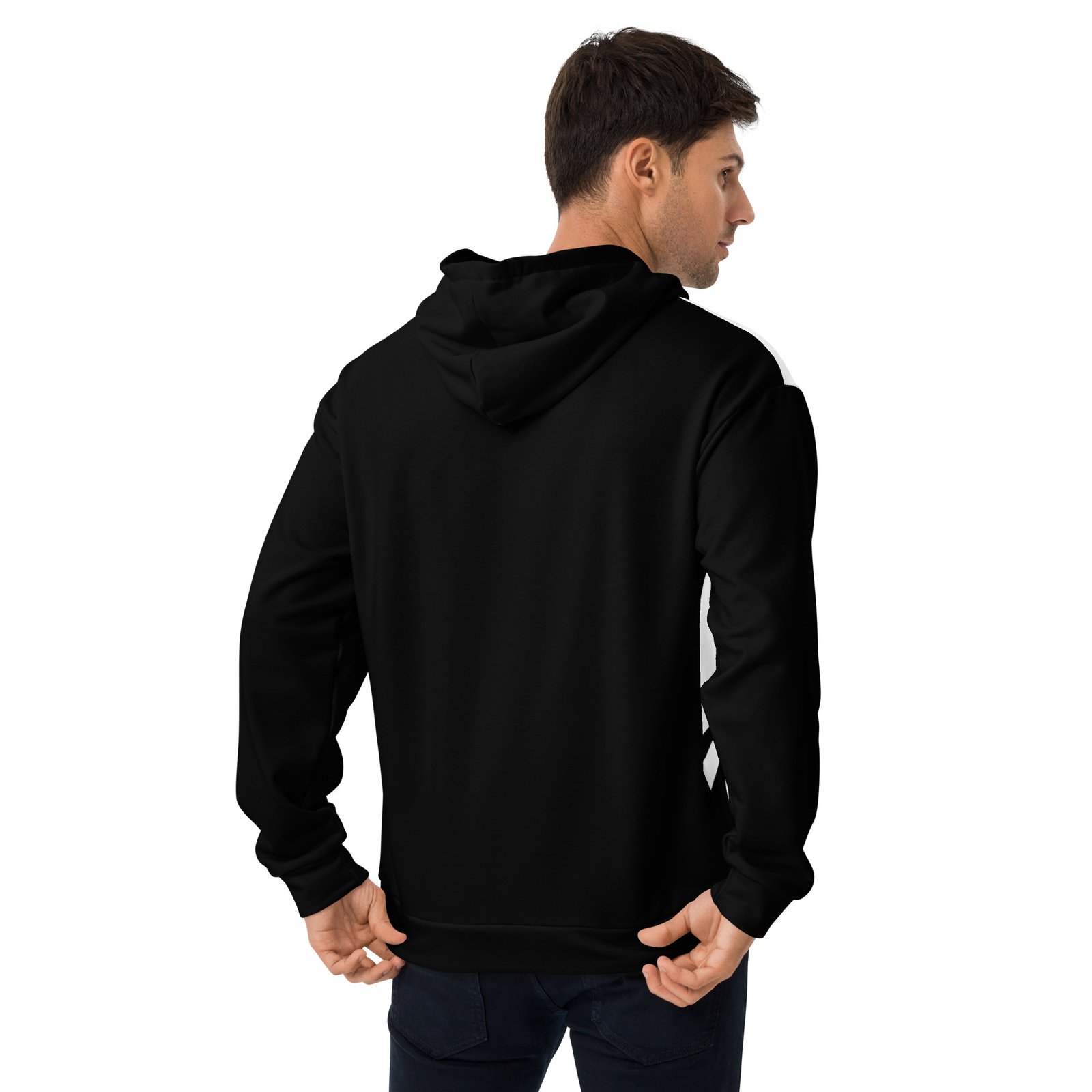 all over print recycled unisex hoodie white back 6903e24fcbc5e