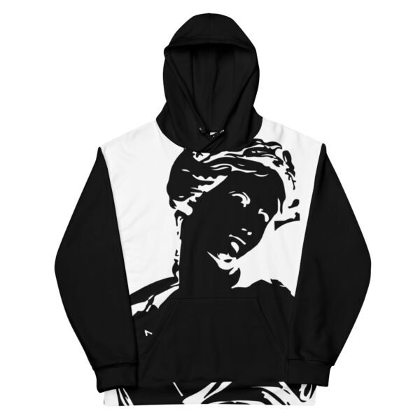 all over print recycled unisex hoodie white front 6903e24fca3d0