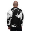 all over print unisex bomber jacket white back 6901370de65de