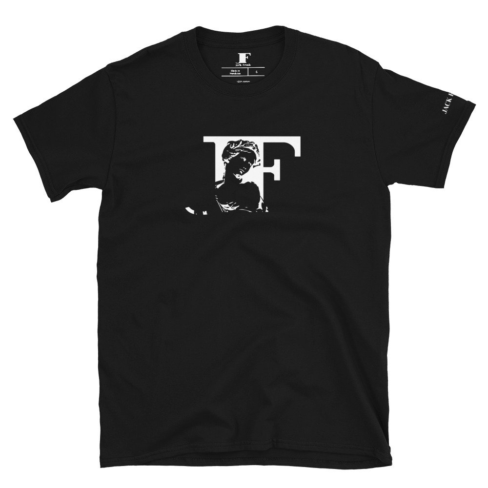 unisex basic softstyle t shirt black front 69040c5916598