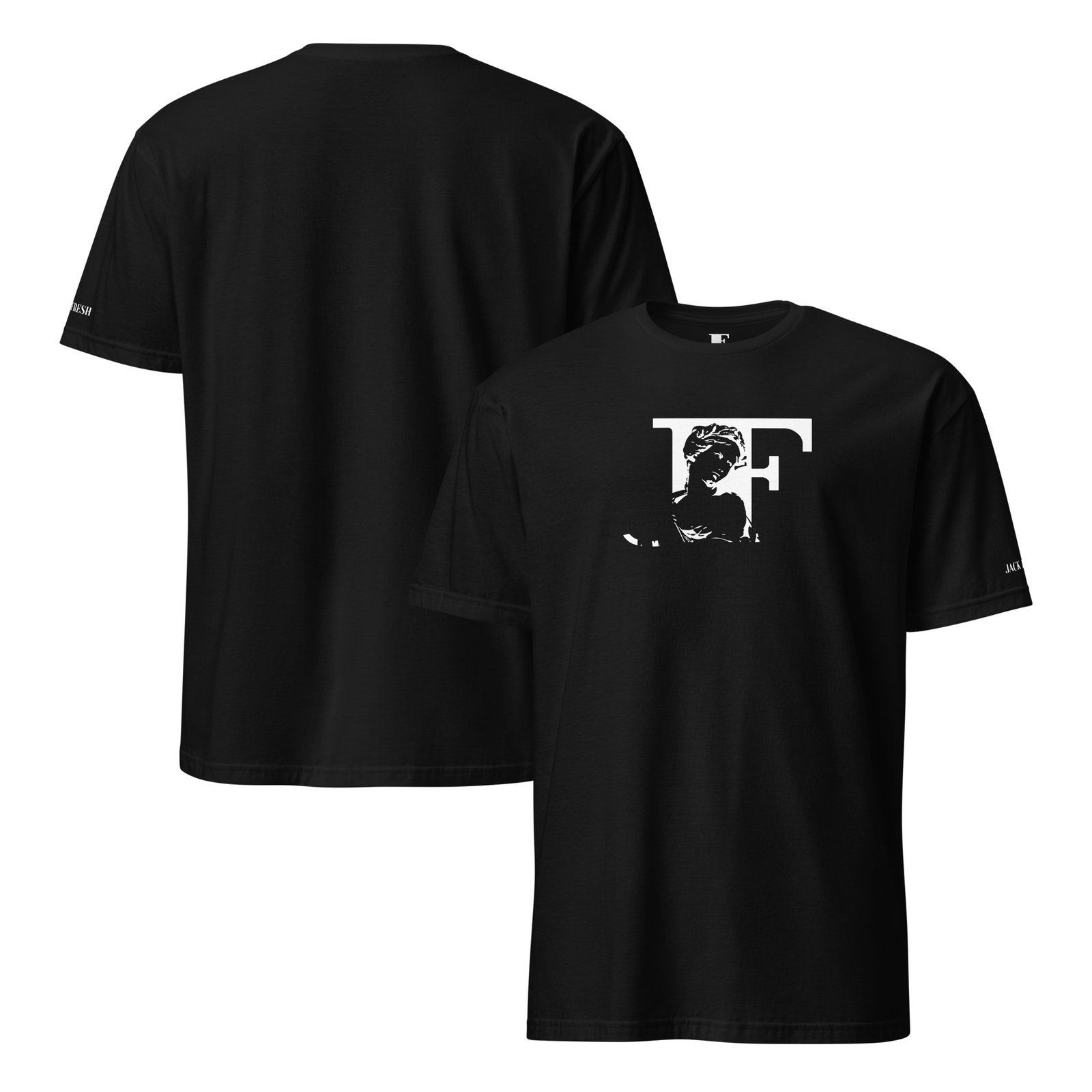 unisex basic softstyle t shirt black front and back 69040c591868e