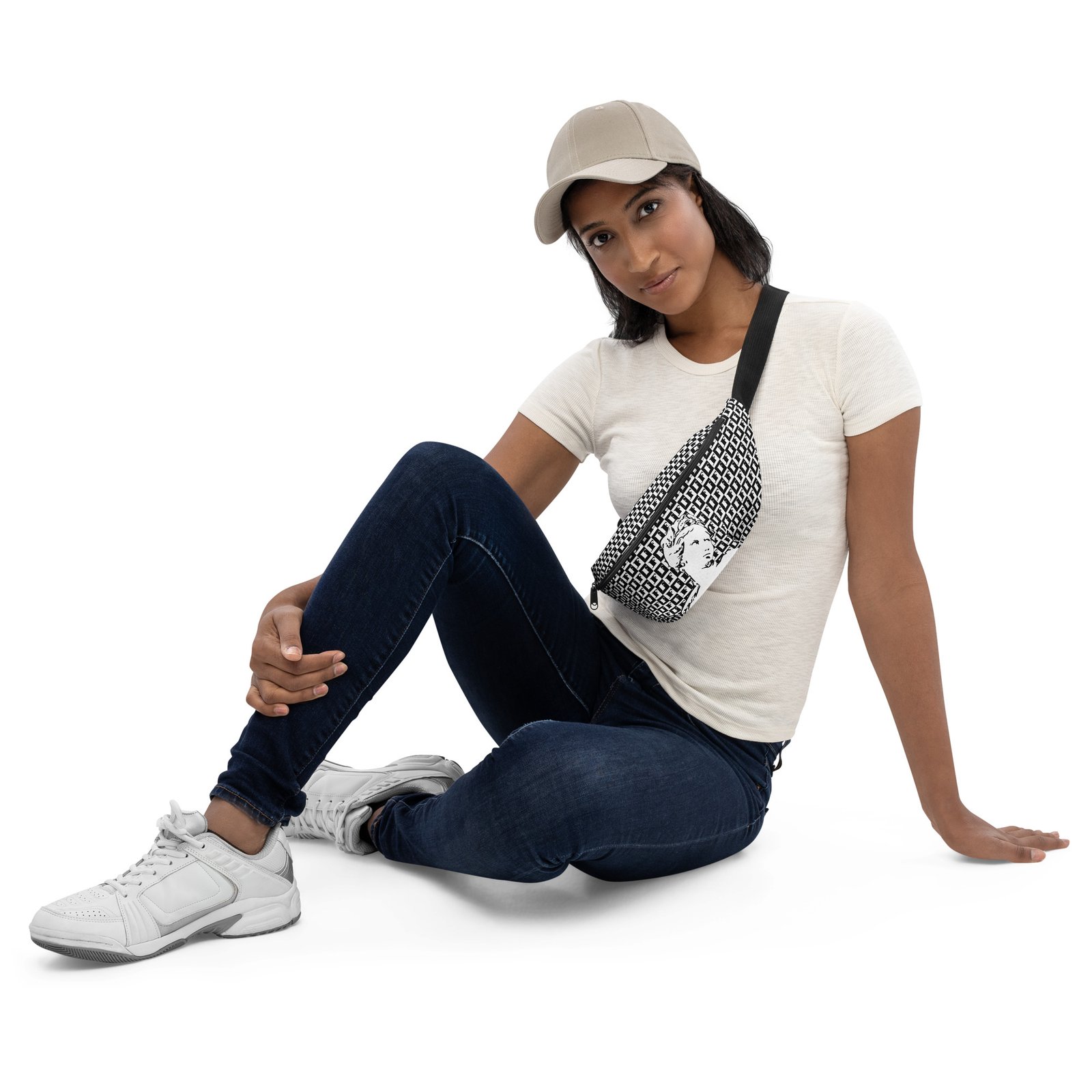 all over print fanny pack white front 690e43b98af9d