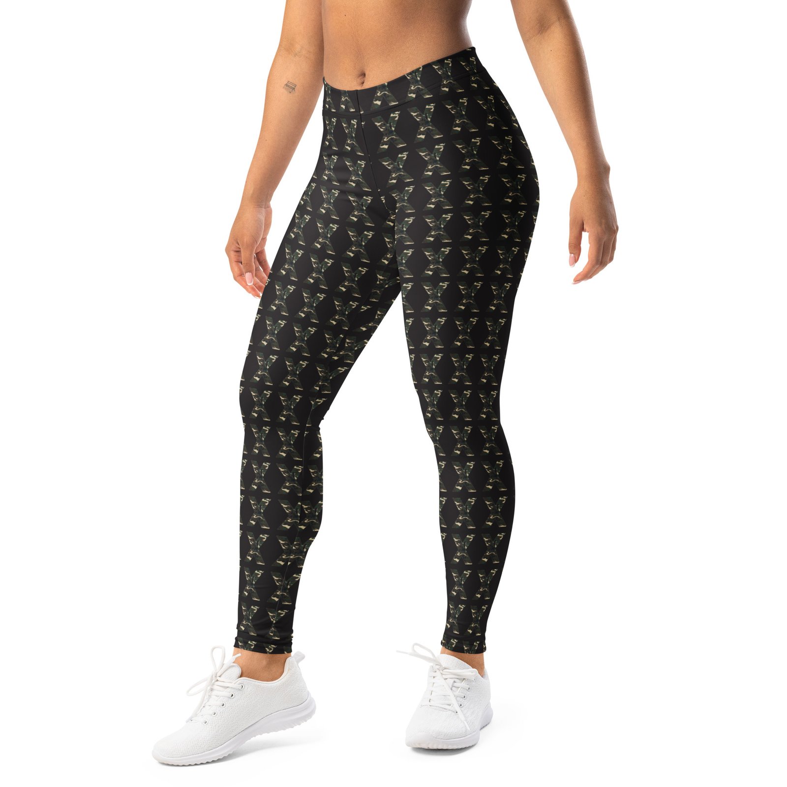 all over print leggings white left front 6928b91b43425