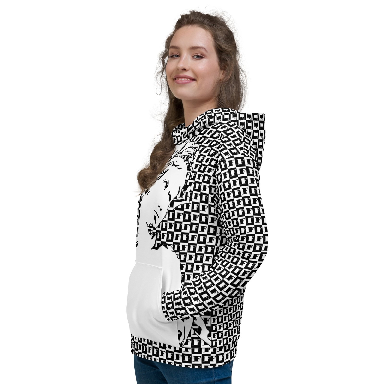 all over print recycled unisex hoodie white left 690ab8eb5221e