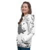 all over print recycled unisex hoodie white left 690e497cccfb4