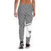 all over print recycled womens joggers white back 690e42a64b99c