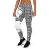 all over print recycled womens joggers white left 690e42a64ba71