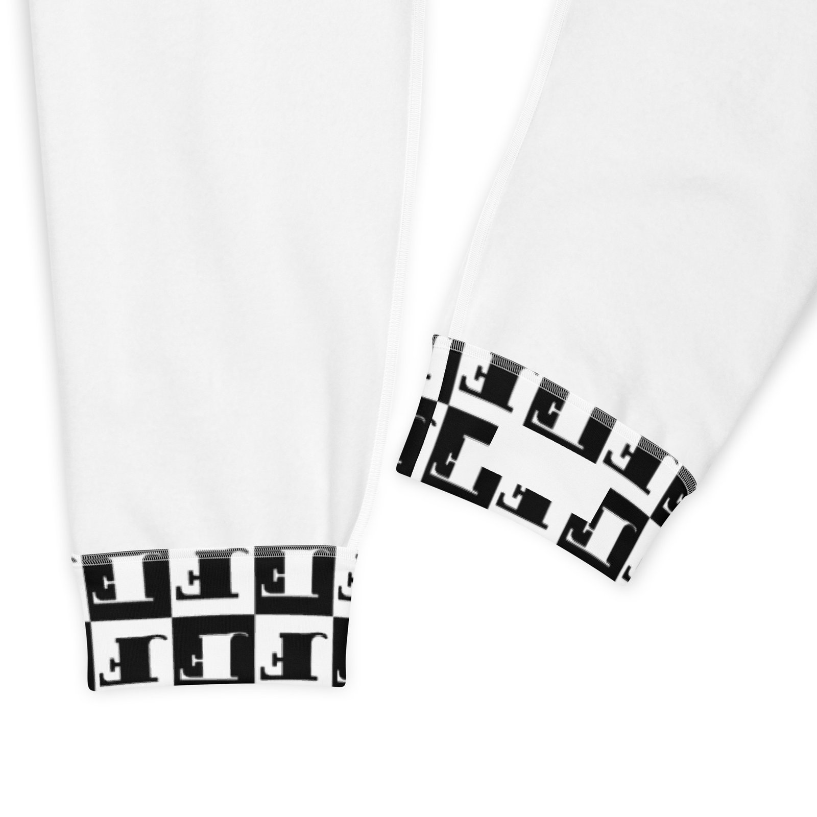 all over print recycled womens joggers white product details 690e42a64b597