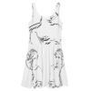 all over print skater dress white back 691231a3dbf1e