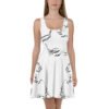 all over print skater dress white front 691231a3dbdae
