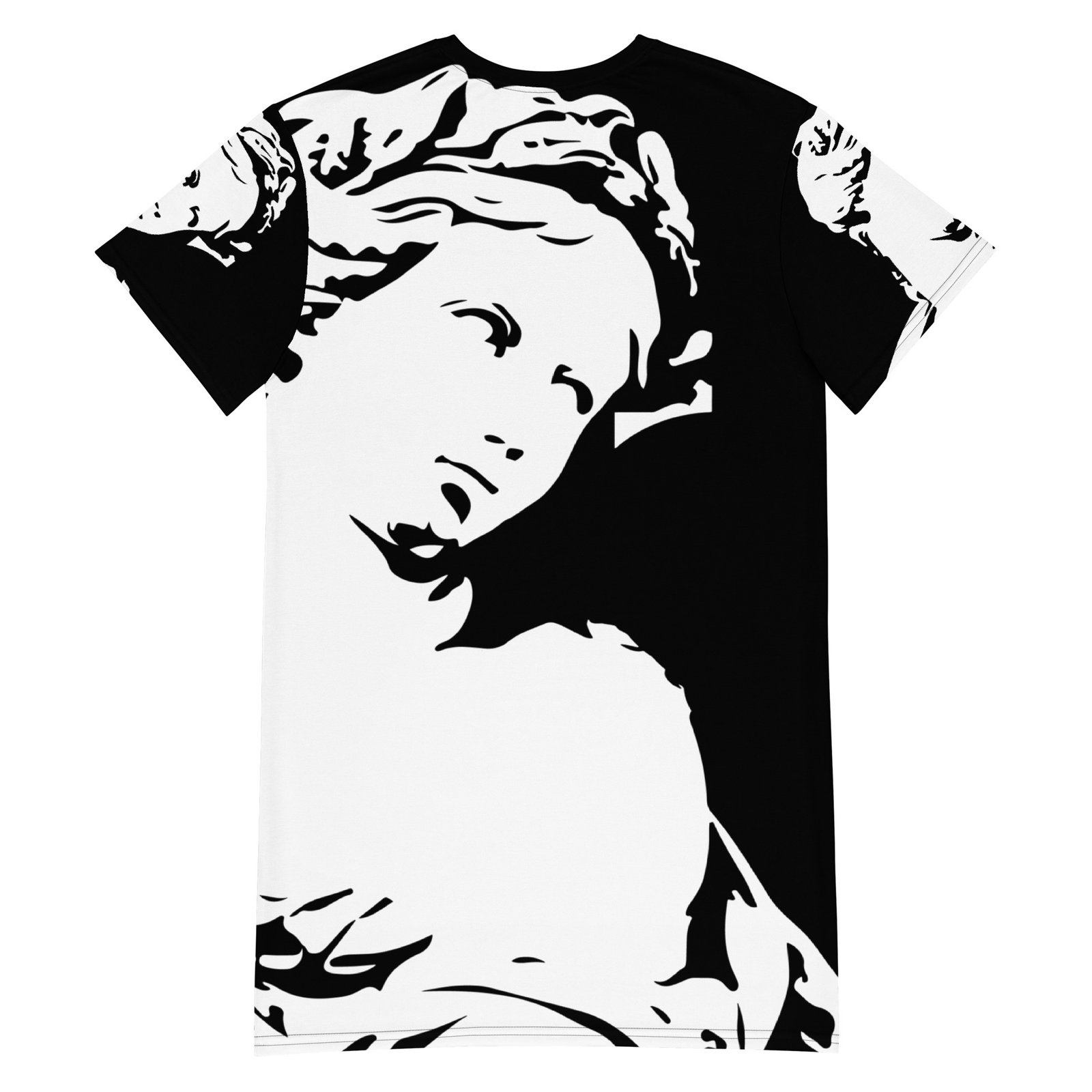 all over print t shirt dress white back 691509fc7d0f6