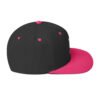 classic snapback black neon pink right side 6928c3bed39cd