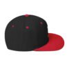 classic snapback black red right side 6928c3bed20cd