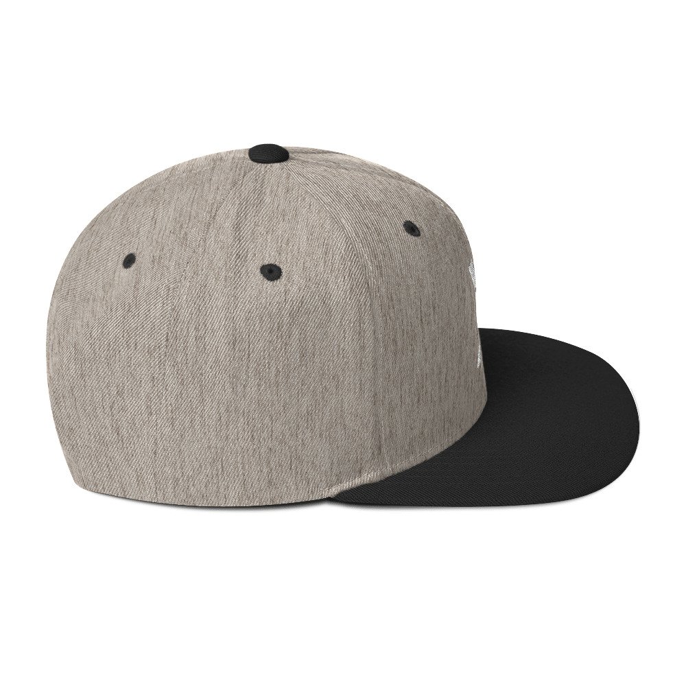 classic snapback heather black right side 6928c3beefe9d