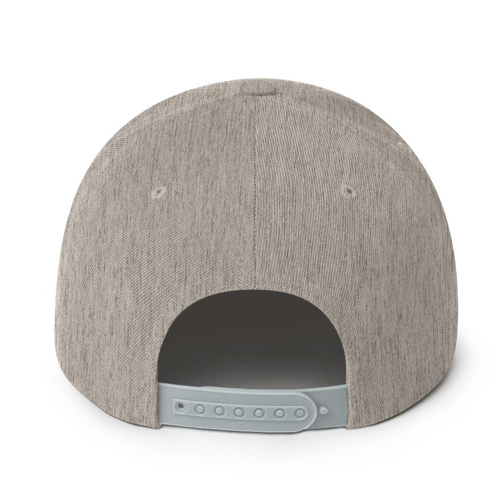 classic snapback heather grey back 6928c3bf0377c