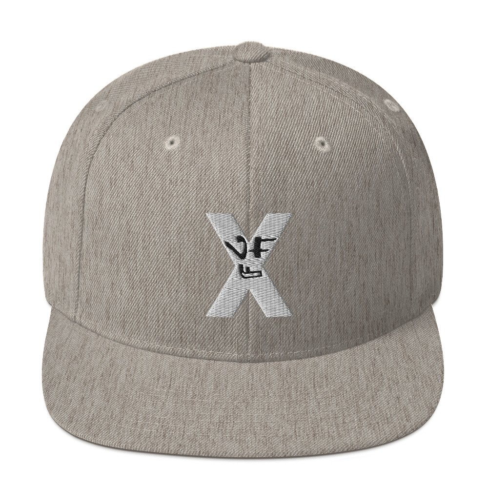 classic snapback heather grey front 6928c3bf02d30