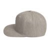 classic snapback heather grey left side 6928c3bf04140