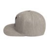 classic snapback heather grey left side 6928c864c123c
