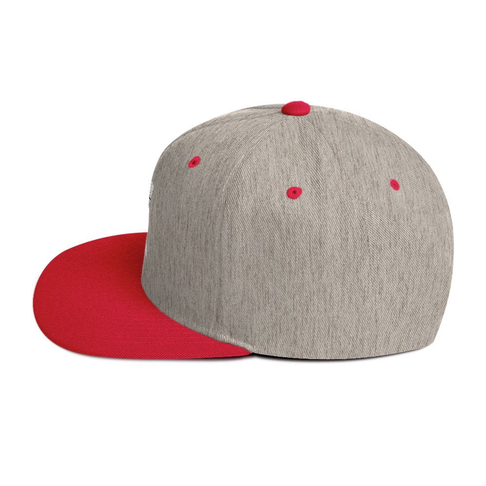 classic snapback heather grey red left side 6928c3bf018d9