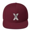 classic snapback maroon front 6928c3bed722d