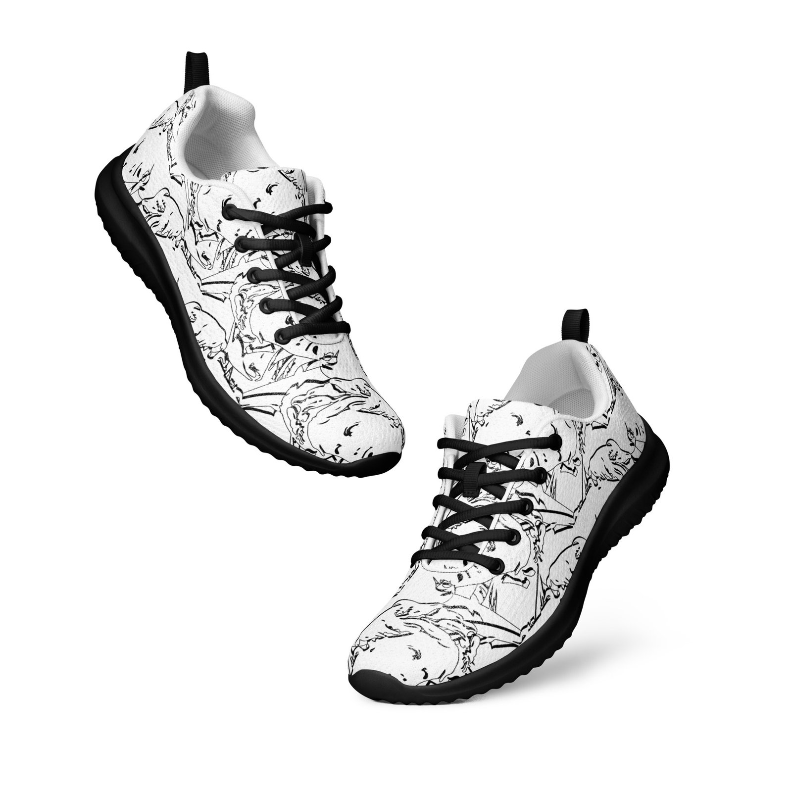 mens athletic shoes black front 6913c4a49a463
