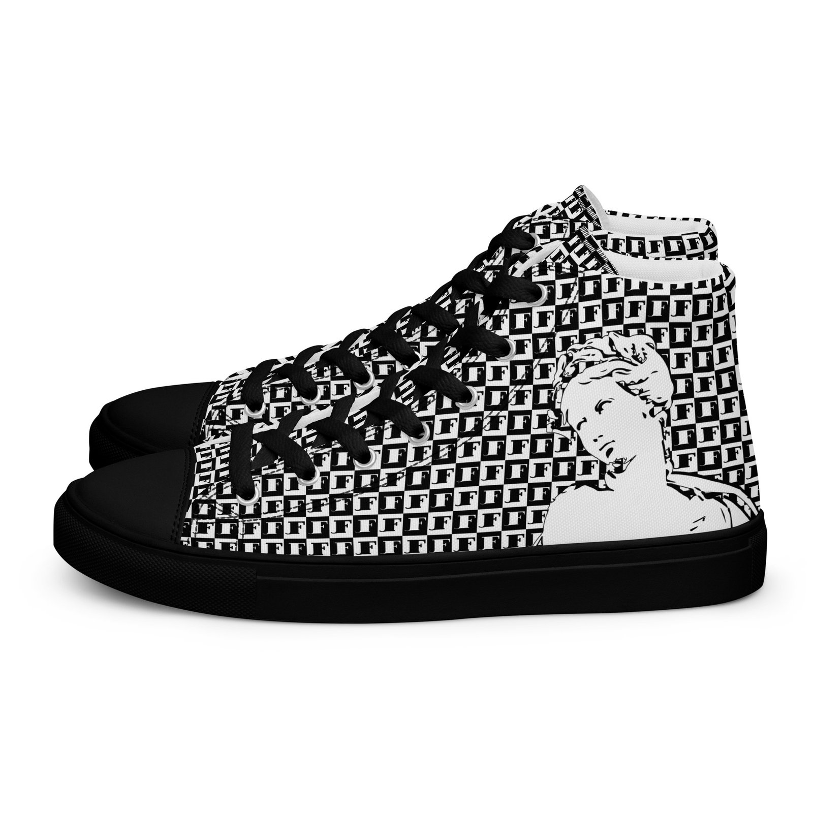 mens high top canvas shoes black left 6914ccdb81e69