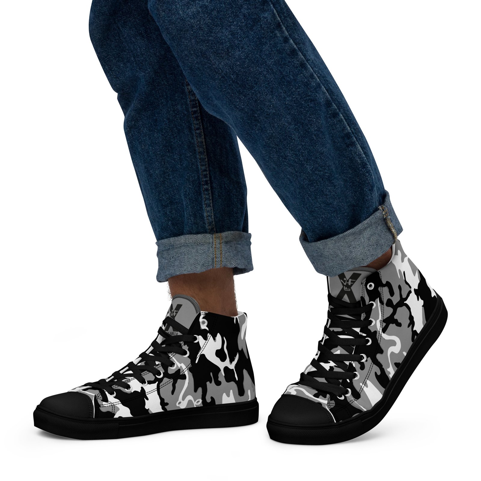 mens high top canvas shoes black left 692239692d93a