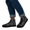 mens high top canvas shoes black left 6923499de432c