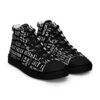 mens high top canvas shoes black right front 6923499de3e4a