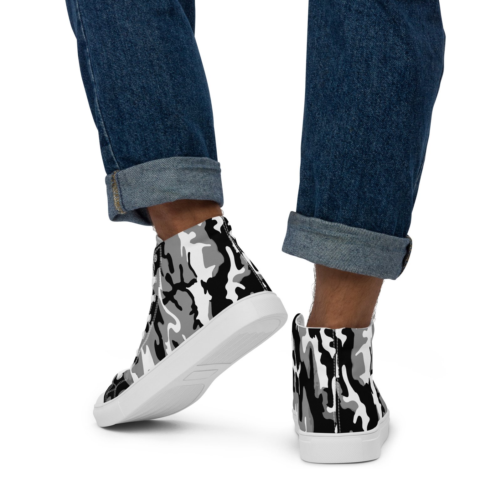 mens high top canvas shoes white back 692239693057e
