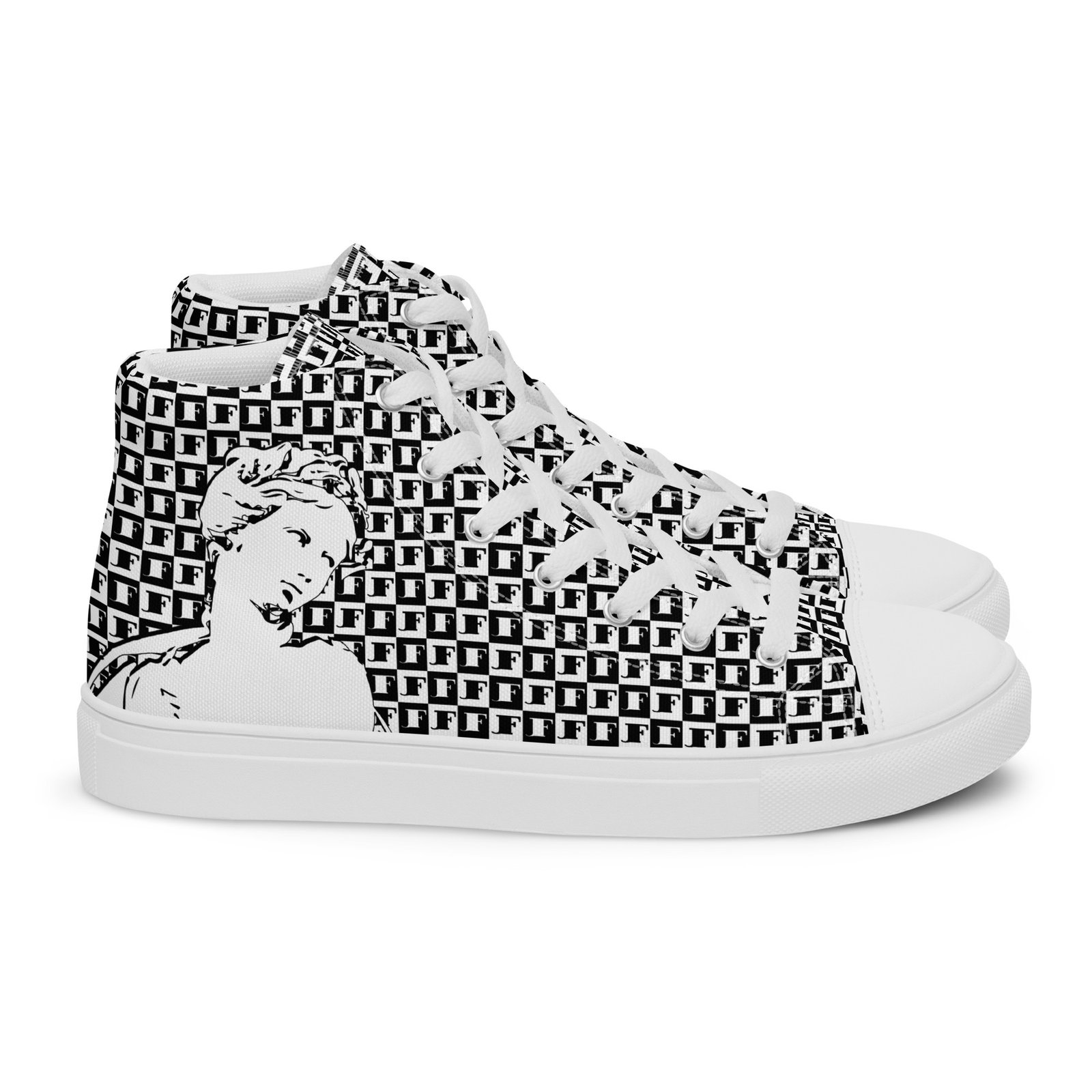mens high top canvas shoes white right 6914ccdb86343