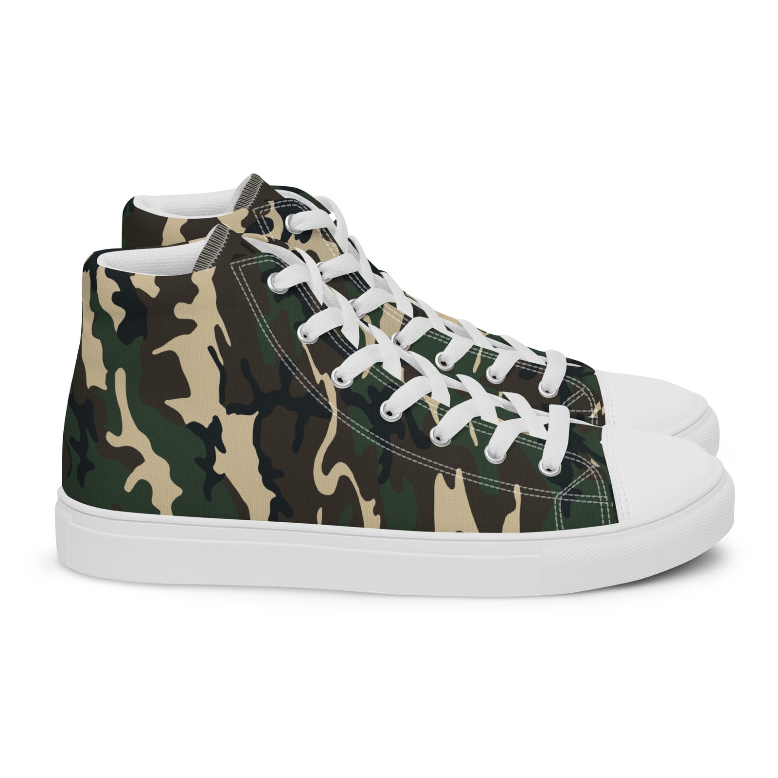 mens high top canvas shoes white right 69222aa97a158