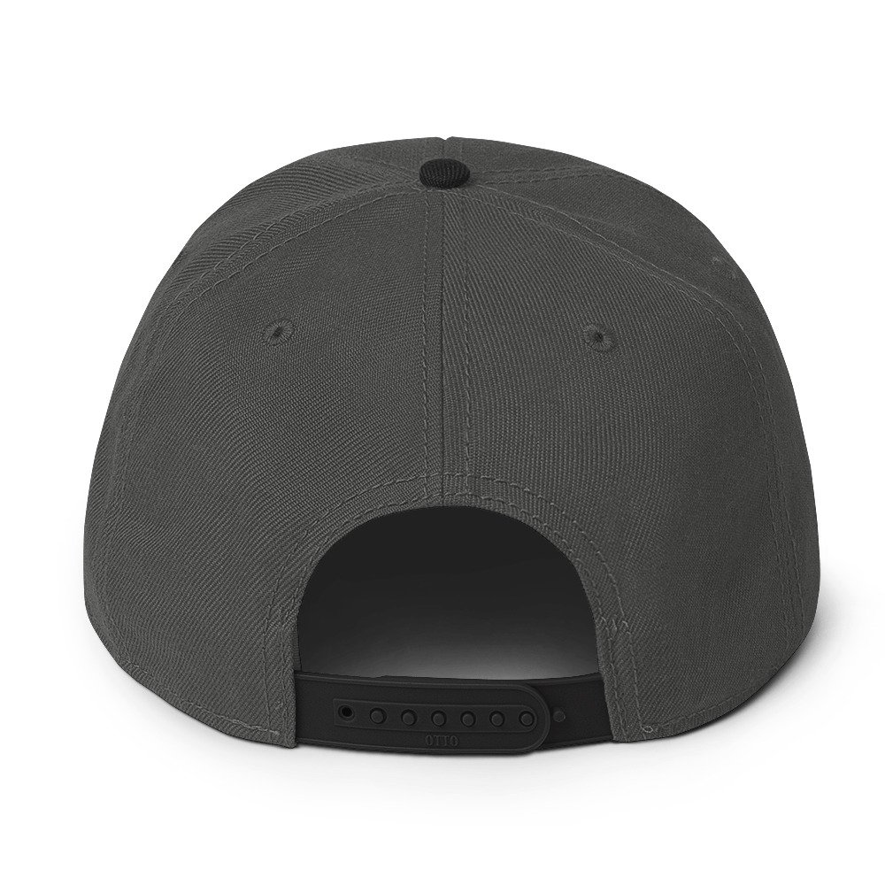 snapback black charcoal gray charcoal gray back 6928c20fb4f08