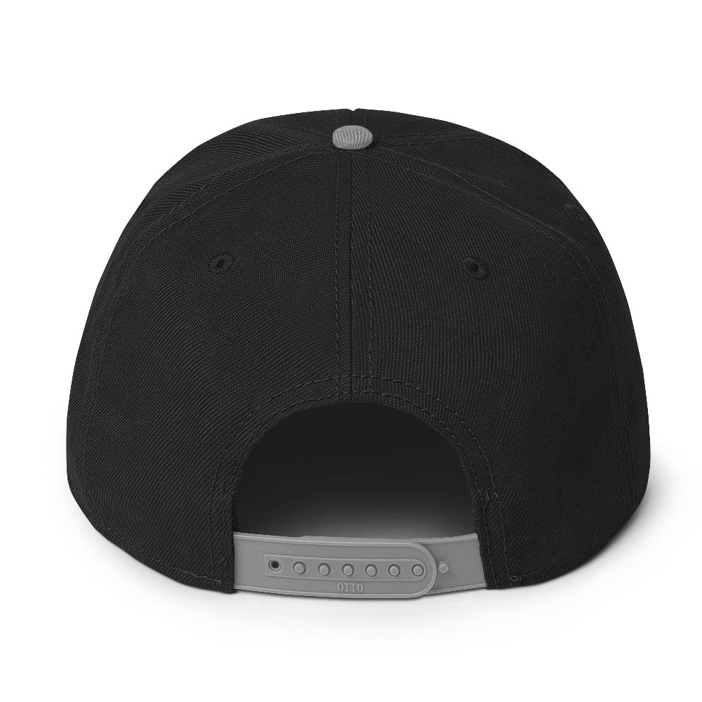 snapback gray black black back 6928c20fb478f
