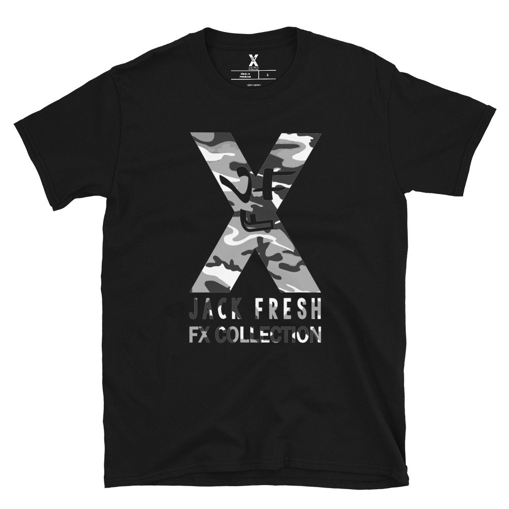 FX Grey Camo Motif: T-Shirt - Image 1