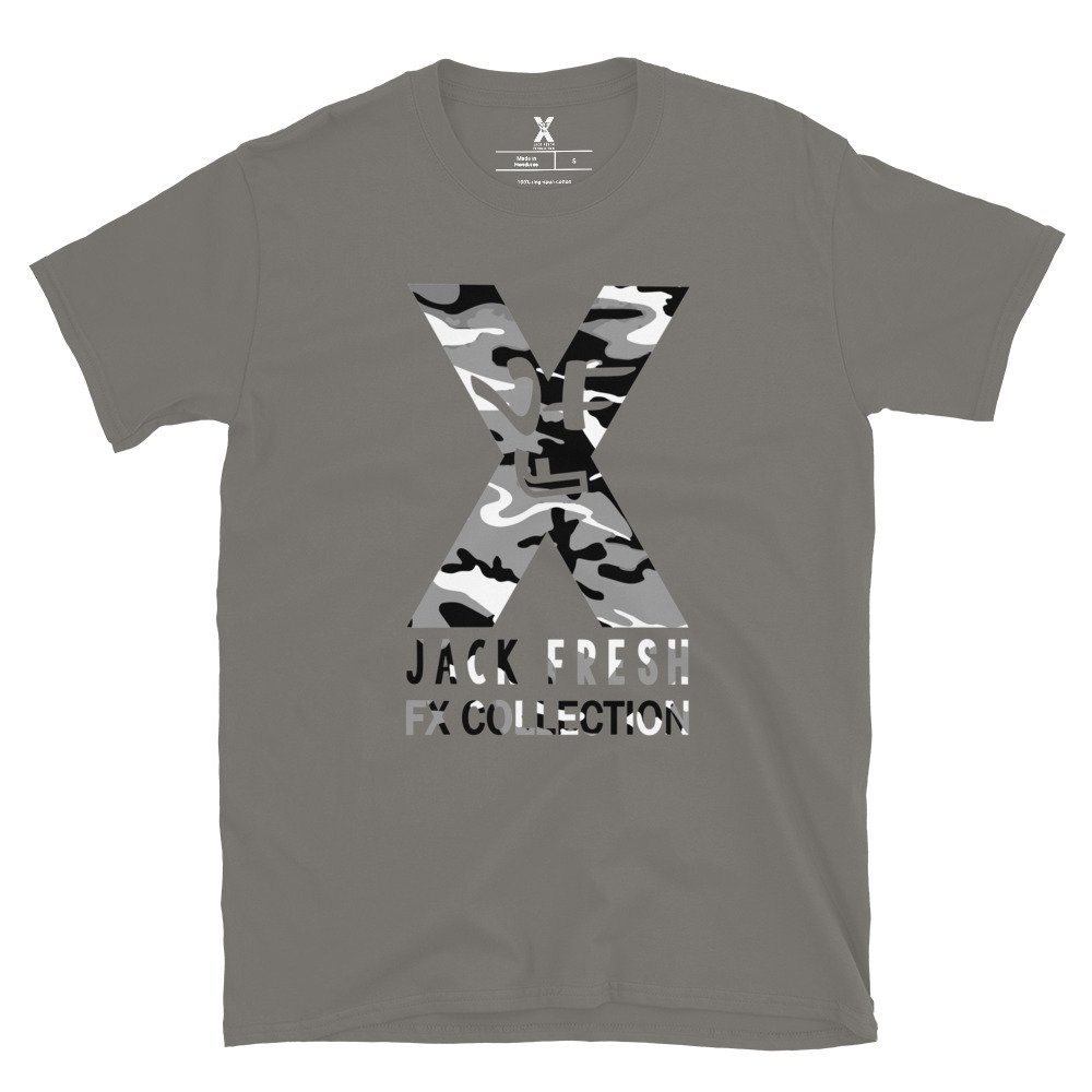 FX Grey Camo Motif: T-Shirt - Image 11