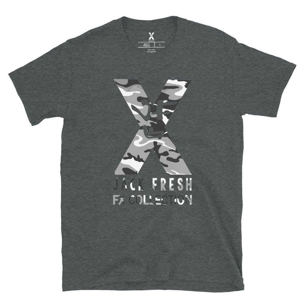 FX Grey Camo Motif: T-Shirt - Image 5