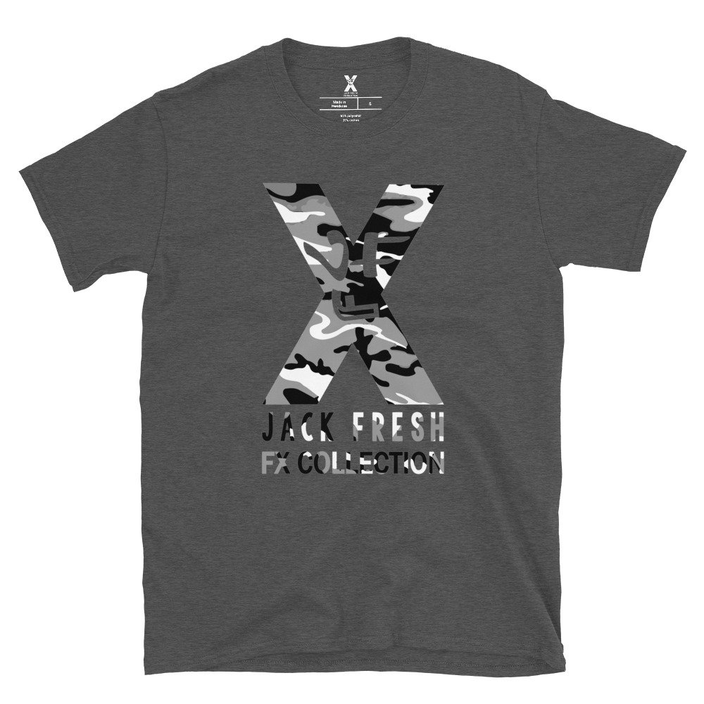 FX Grey Camo Motif: T-Shirt - Image 7