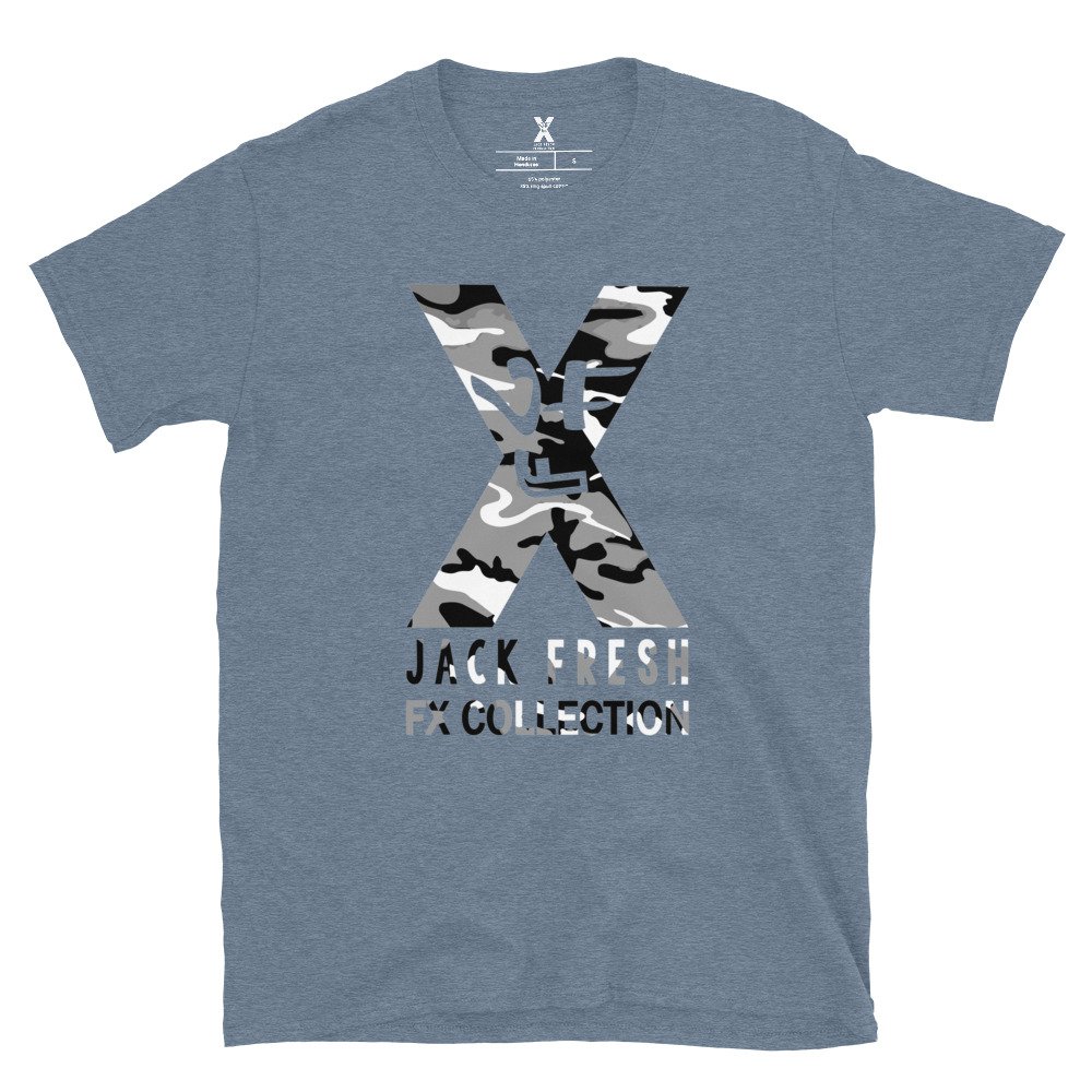 FX Grey Camo Motif: T-Shirt - Image 13