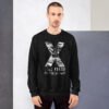 unisex crew neck sweatshirt black front 69275b0fe3aab