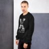 unisex crew neck sweatshirt black left 69275b0fe061b