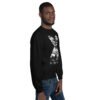 unisex crew neck sweatshirt black right front 69275b0fe4d28