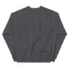 unisex crew neck sweatshirt dark heather back 6927982ee63f3