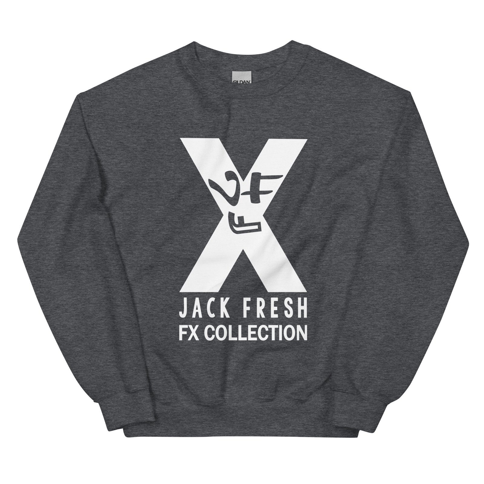 unisex crew neck sweatshirt dark heather front 6927982eda8b5