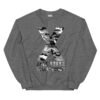 unisex crew neck sweatshirt graphite heather front 69275b101883e